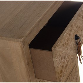 Cassettiera Alexandra House Living Marrone Legno 40 x 86 x 30 cm