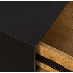 Cassettiera Alexandra House Living Legno Metallo 114 x 40 x 74 cm
