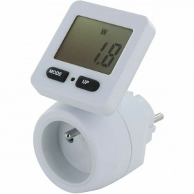 Presa con misuratore di consumo Chacon 54351 Bianco