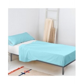 Set di Lenzuola HappyFriday BASIC KIDS Azzurro Singolo 2 Pezzi