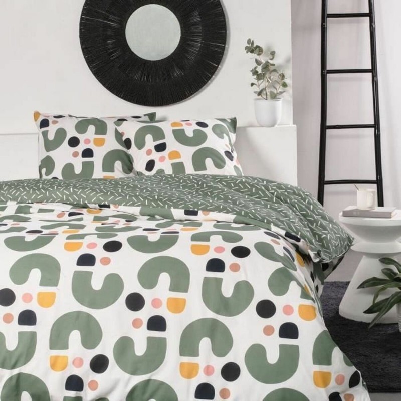 Set di copripiumino TODAY Verde 220 x 240 cm 3 Pezzi
