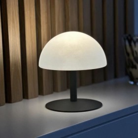 Lampada da tavolo Lumisky Neptune Rock Grigio scuro Plastica