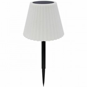 Lampada da tavolo Lumisky Lady Spike Bouffant Bianco Metallo