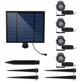 Lampada ad energia solare Lumisky Roundy Grigio