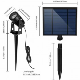 Lampada ad energia solare Lumisky Roundy Grigio