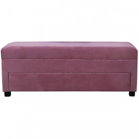 Panca portascarpe Alexandra House Living Rosa Legno 120 x 45 x 43 cm