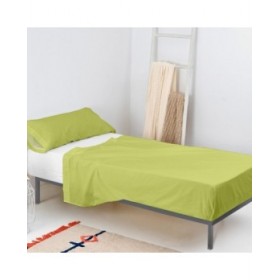Set di Lenzuola HappyFriday BASIC KIDS Verde Singolo 180 x 270 cm 2 Pezzi
