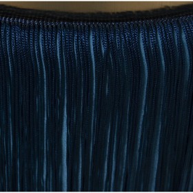 Puff Alexandra House Living Azzurro Velluto Legno 40 x 43 x 40 cm