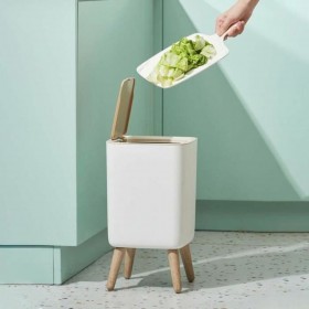 Secchio della spazzatura Kitchen Move Plastica 10 L