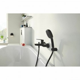 Soffione Grohe Nero Nero opaco Silicone