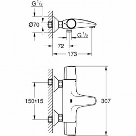 Rubinetto Monocomando Grohe Metallo Ottone
