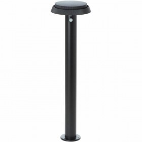 Lampada ad energia solare Brilliant Nero Metallo Plastica 4 W