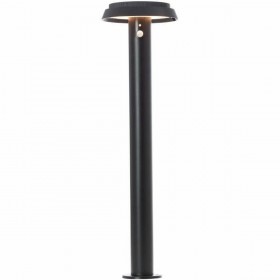 Lampada ad energia solare Brilliant Nero Metallo Plastica 4 W