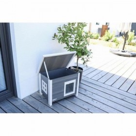 Lettiera per Gatti Kerbl Bianco Legno