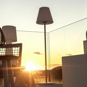 Lampada ad energia solare Lumisky Standy Mini Wood