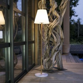 Lampada ad energia solare Lumisky Standy Mini Wood