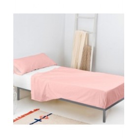 Set di Lenzuola HappyFriday BASIC KIDS Rosa chiaro Singolo 2 Pezzi