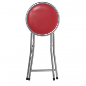 Sgabello Pieghevole Alexandra House Living Rosa Legno 30 x 45 x 30 cm