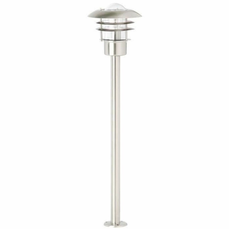 Lampada ad energia solare Brilliant Terrence Trasparente Argentato 60 W