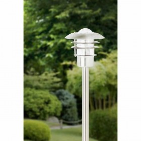 Lampada ad energia solare Brilliant Terrence Trasparente Argentato 60 W