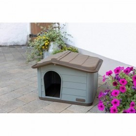 Stallo Kerbl Grigio 100 % Riciclato