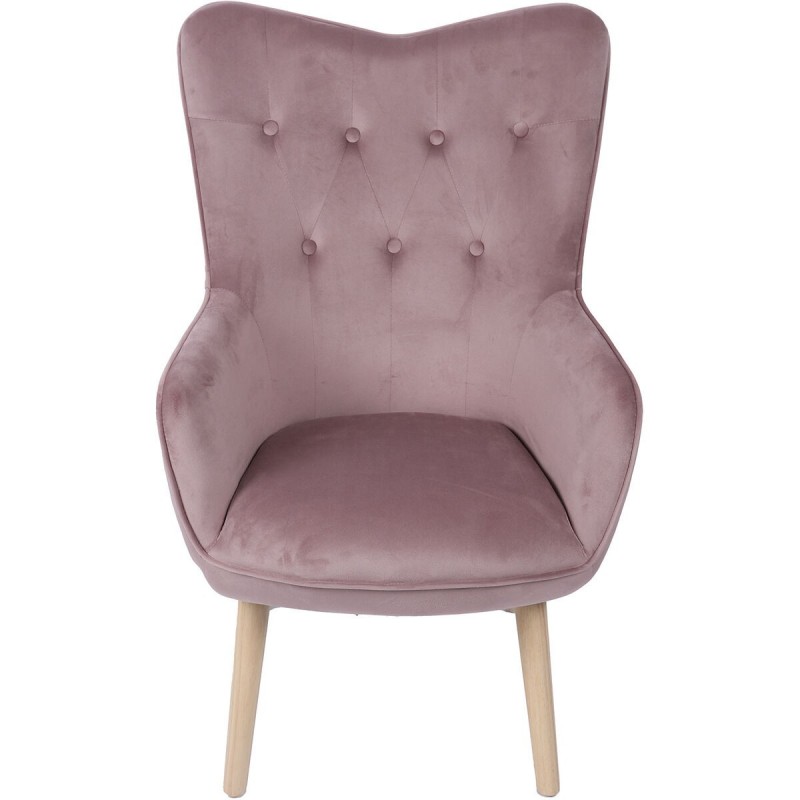 Poltrona Alexandra House Living Rosa 65 x 99 x 71 cm