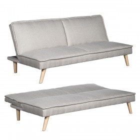 Divano Letto Alexandra House Living Bianco 180 x 72 x 84 cm