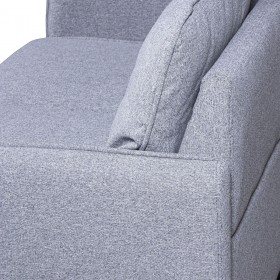 Divano Alexandra House Living Grigio 189 x 75 x 86 cm