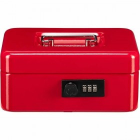 Cassetta di raccolta Burg-Wachter Money Code 5020 Rosso Acciaio Combinazione