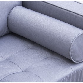 Divano Alexandra House Living Grigio 145 x 83 x 80 cm
