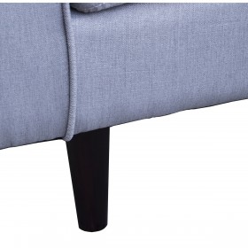 Divano Alexandra House Living Grigio 145 x 83 x 80 cm