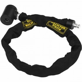 Lucchetto con chiave Burg-Wachter 580 90 BLACK Acciaio inossidabile