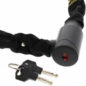 Lucchetto con chiave Burg-Wachter 580 90 BLACK Acciaio inossidabile