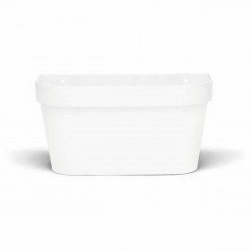Vaso Autoirrigante Garden ID Bianco