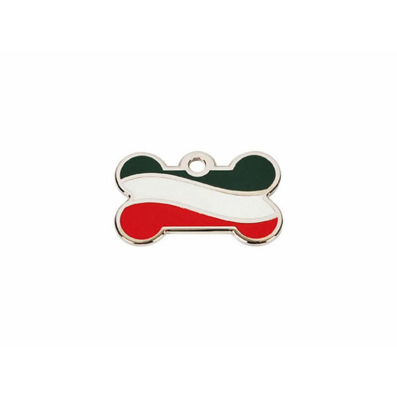 Targhetta per collana Imarc Citizen Italia Multicolore Osso Alluminio
