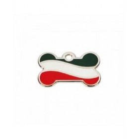 Targhetta per collana Imarc Citizen Italia Multicolore Osso Alluminio
