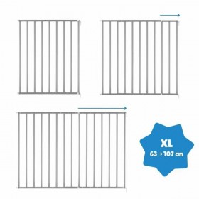 Barriera di sicurezza Badabulle Safe & Protect XL 107 cm