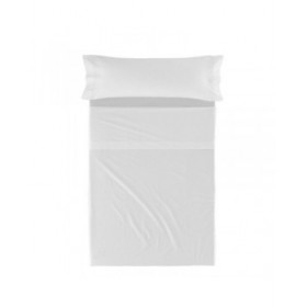Set di Lenzuola HappyFriday Basic Kids Bianco 2 Pezzi