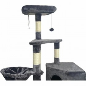 Tiragraffi per Gatti SWIFTY Dark Grigio Sisal
