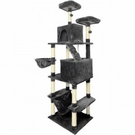 Tiragraffi per Gatti Taylor Dark Grigio Stoffa