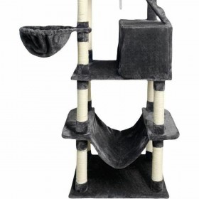 Tiragraffi per Gatti Taylor Dark Grigio Stoffa