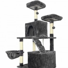 Tiragraffi per Gatti Taylor Dark Grigio Stoffa