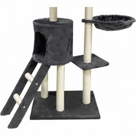 Tiragraffi per Gatti Jipsy Dark Grigio Stoffa Legno (1 Unità)