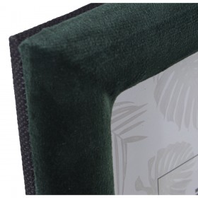 Cornice Portafoto Alexandra House Living Verde Tessile 18 x 2 x 23 cm