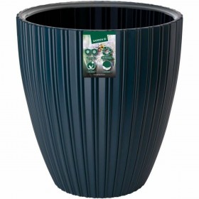 Vaso Garden ID Fancy Azzurro Polietilene 40 x 42 cm