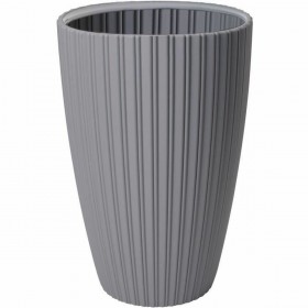 Vaso Garden ID Fancy Grigio Polietilene 40 x 58 cm