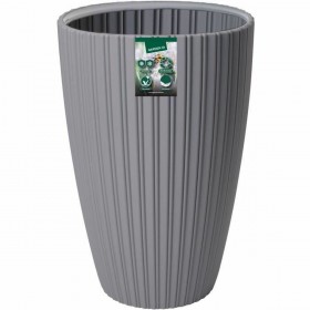 Vaso Garden ID Fancy Grigio Polietilene 40 x 58 cm