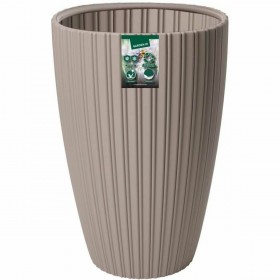 Vaso Garden ID Fancy Marrone Taupé Polietilene 40 x 58 cm