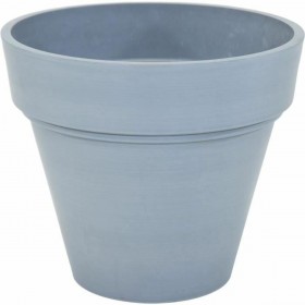 Vaso Mega Collections Ecostone Planter Grigio Ø 35 cm 35 cm 35 x 30 cm