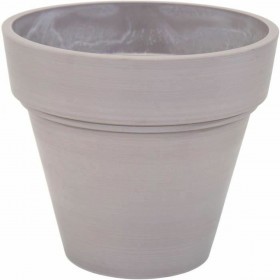 Vaso Mega Collections Ecostone Planter Marrone Taupé 55 x 51 cm